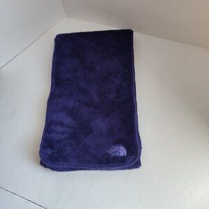Ladies The North Face Purple Fleece Scarf